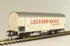 Вагон-рефрижератор пивоварни "Lederer-Bräu" (# 521 601), 2-х осный, DB, Epoche III (1949 - 1970), белый, 46236, Roco 1:87 (HO)