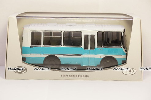 Volkswagen T2a pickup Vintage Scooter Service with PX, Schuco 1:43