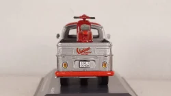 Volkswagen T2a pickup Vintage Scooter Service with PX, Schuco 1:43