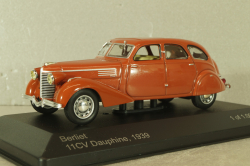 Berliet 11CV Dauphine 1939, orange, WB100, WhiteBox 1:43