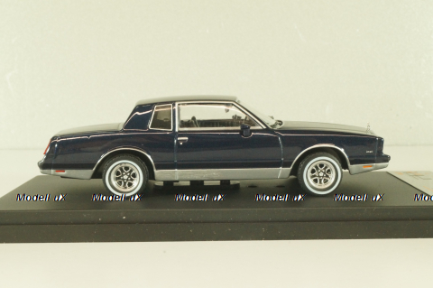 Chevrolet Monte Carlo 1981, blue, PRD590, Premium X 1:43