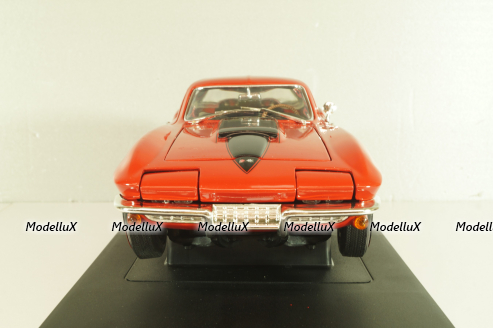 Chevrolet Corvette (C2) Sting Ray 1967, red, 32275, ERTL 1:18 Уценка!