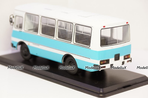 Volkswagen T2a pickup Vintage Scooter Service with PX, Schuco 1:43