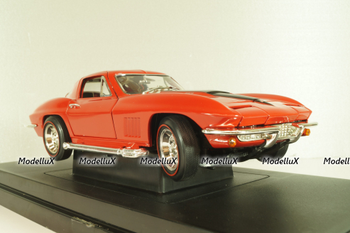 Chevrolet Corvette (C2) Sting Ray 1967, red, 32275, ERTL 1:18 Уценка!