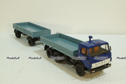 Камаз-5320 с п/прицепом ГБК-8350, 102071, ПАО Камаз 1:43