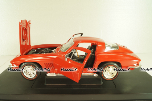 Chevrolet Corvette (C2) Sting Ray 1967, red, 32275, ERTL 1:18 Уценка!