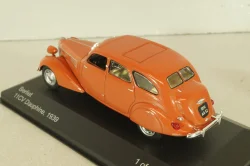 Berliet 11CV Dauphine 1939, orange, WB100, WhiteBox 1:43