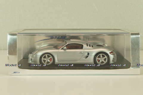 RUF CTR presentation 2007 (Porsche 911), silver, S0714, Spark 1:43