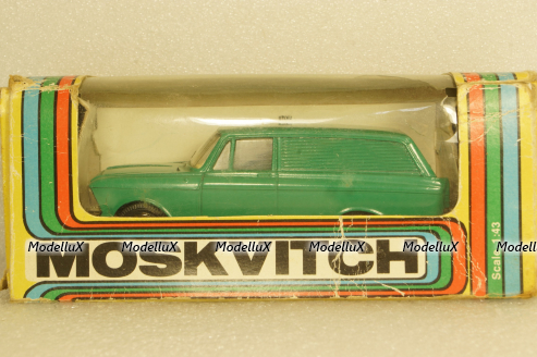 Москвич-434, октябрь 90г., Тантал/Радон  1:43