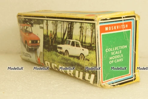 Москвич-434, октябрь 90г., Тантал/Радон  1:43