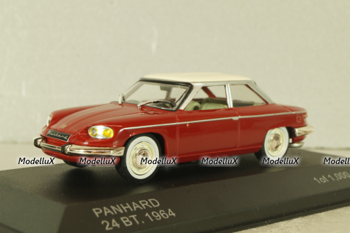Panhard 24 BT 1964, red, WB112, WhiteBox 1:43