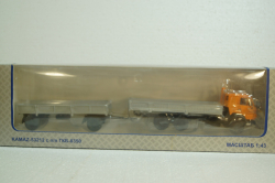 Камаз-53212 с п/прицепом ГБК-8350, 102088, ПАО Камаз 1:43