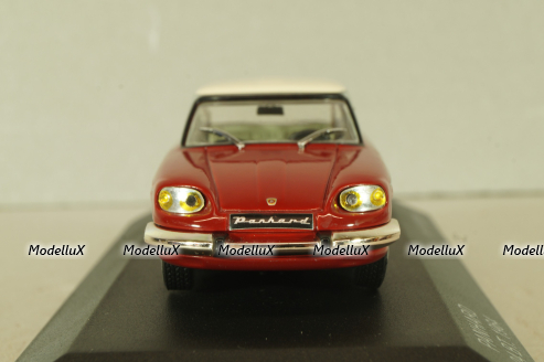 Panhard 24 BT 1964, red, WB112, WhiteBox 1:43
