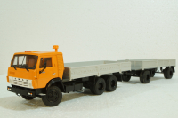 Камаз-53212 с п/прицепом ГБК-8350, 102088, ПАО Камаз 1:43
