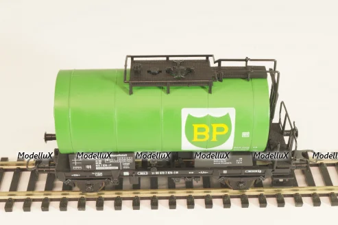 Вагон цистерна "BP" (number 072 7 874-1), 2-х осный DB, Epoche IV (1965 - 1990), зеленый, 4336D, Roco 1:87 (HO)