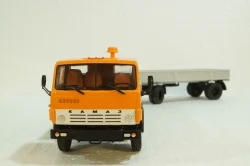 Камаз-53212 с п/прицепом ГБК-8350, 102088, ПАО Камаз 1:43