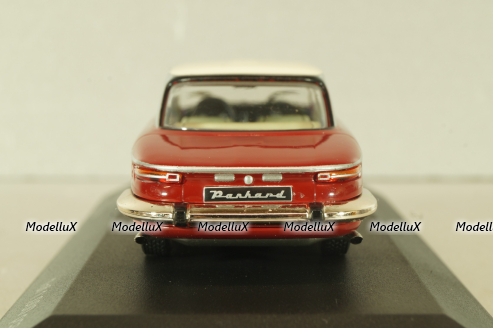 Panhard 24 BT 1964, red, WB112, WhiteBox 1:43