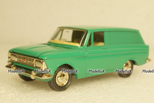 Москвич-434, октябрь 90г., Тантал/Радон  1:43