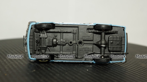 Москвич-434, октябрь 90г., Тантал/Радон  1:43