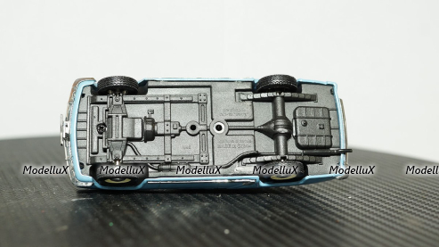 Москвич-434, октябрь 90г., Тантал/Радон  1:43