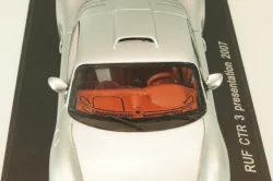 RUF CTR presentation 2007 (Porsche 911), silver, S0714, Spark 1:43