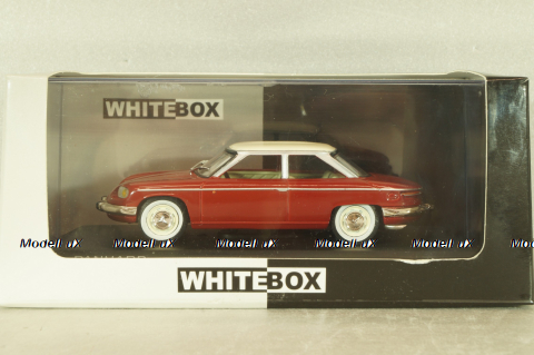 Panhard 24 BT 1964, red, WB112, WhiteBox 1:43