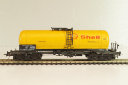 Вагон цистерна "Shell" (number 076 5 354-6), 4-х осный DB, Epoche IV (1965 - 1990), желтый, 4355B, Roco 1:87 (HO)