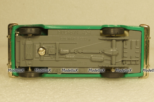 Москвич-434, октябрь 90г., Тантал/Радон  1:43