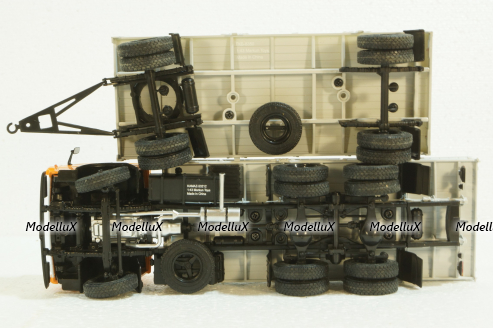 Камаз-53212 с п/прицепом ГБК-8350, 102088, ПАО Камаз 1:43