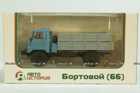 Газ-66 бортовой, 100855, АвтоИстория 1:43