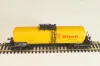 Вагон цистерна "Shell" (number 076 5 354-6), 4-х осный DB, Epoche IV (1965 - 1990), желтый, 4355B, Roco 1:87 (HO)