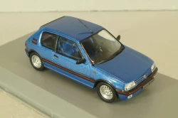 Peugeot 205 1600 GTI 1992, blue, WB244, WhiteBox 1:43