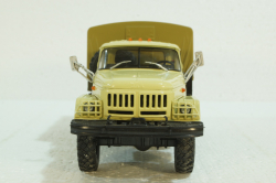 Зил-131 бортовой с тентом, бежевый, 100398.Б,  АвтоИстория 1:43 
