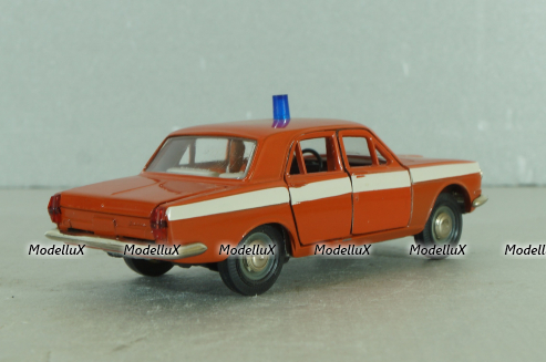 Газ-24 Волга, пожарная, Тантал/Радон 1:43