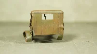 Уаз-3303, белый, Русская миниатюра 1:43