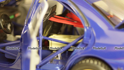 Mercedes GL500 X164 2006, B66962228, blue, Minichamps 1:43