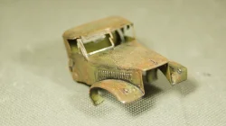 Уаз-3303, белый, Русская миниатюра 1:43