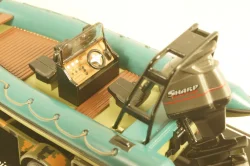 Mercedes ML320 W163 1998 with powerboat Ukraine Territorial Defense Forces (Mykolaiv 2022), TruckTyr 1:43