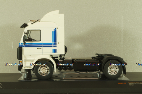 Scania 143 M 1987 white, TR207.22, IXO 1:43  