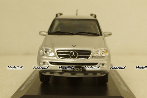 Mercedes ML320 W163 2002, Silver, B66961928, IXO 1:43
