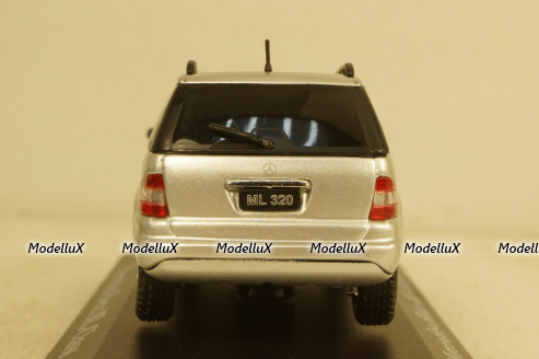 Mercedes ML320 W163 2002, Silver, B66961928, IXO 1:43