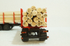 Маз-6303 с прицеп Маз-83781 сортиментовоз, 102422, АвтоИстория 1:43 