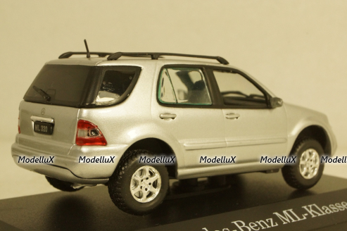 Mercedes ML320 W163 2002, Silver, B66961928, IXO 1:43