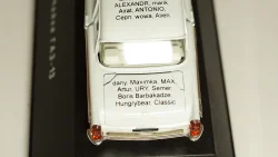 Mercedes ML320 W163 2002, blue IXO, IXO 1:43