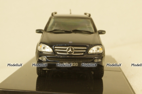 Mercedes ML320 W163 2002, blue IXO, IXO 1:43