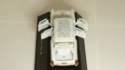 Mercedes ML320 W163 2002, blue IXO, IXO 1:43