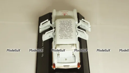 Mercedes ML320 W163 2002, blue IXO, IXO 1:43