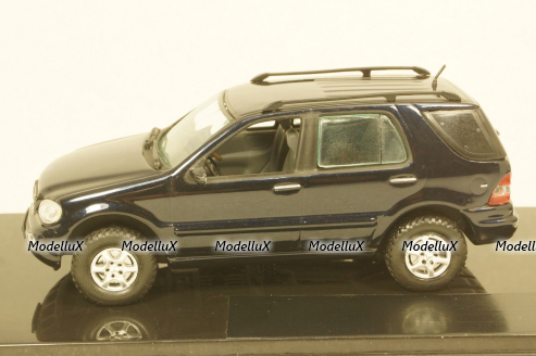 Mercedes ML320 W163 2002, blue IXO, IXO 1:43