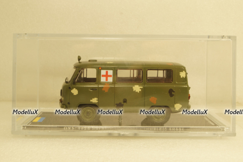 УАЗ-3962 paramedicine VSU (Kharkiv 2022), TruckTyr 1:43
