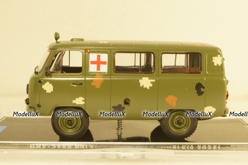 УАЗ-3962 paramedicine VSU (Kharkiv 2022), TruckTyr 1:43